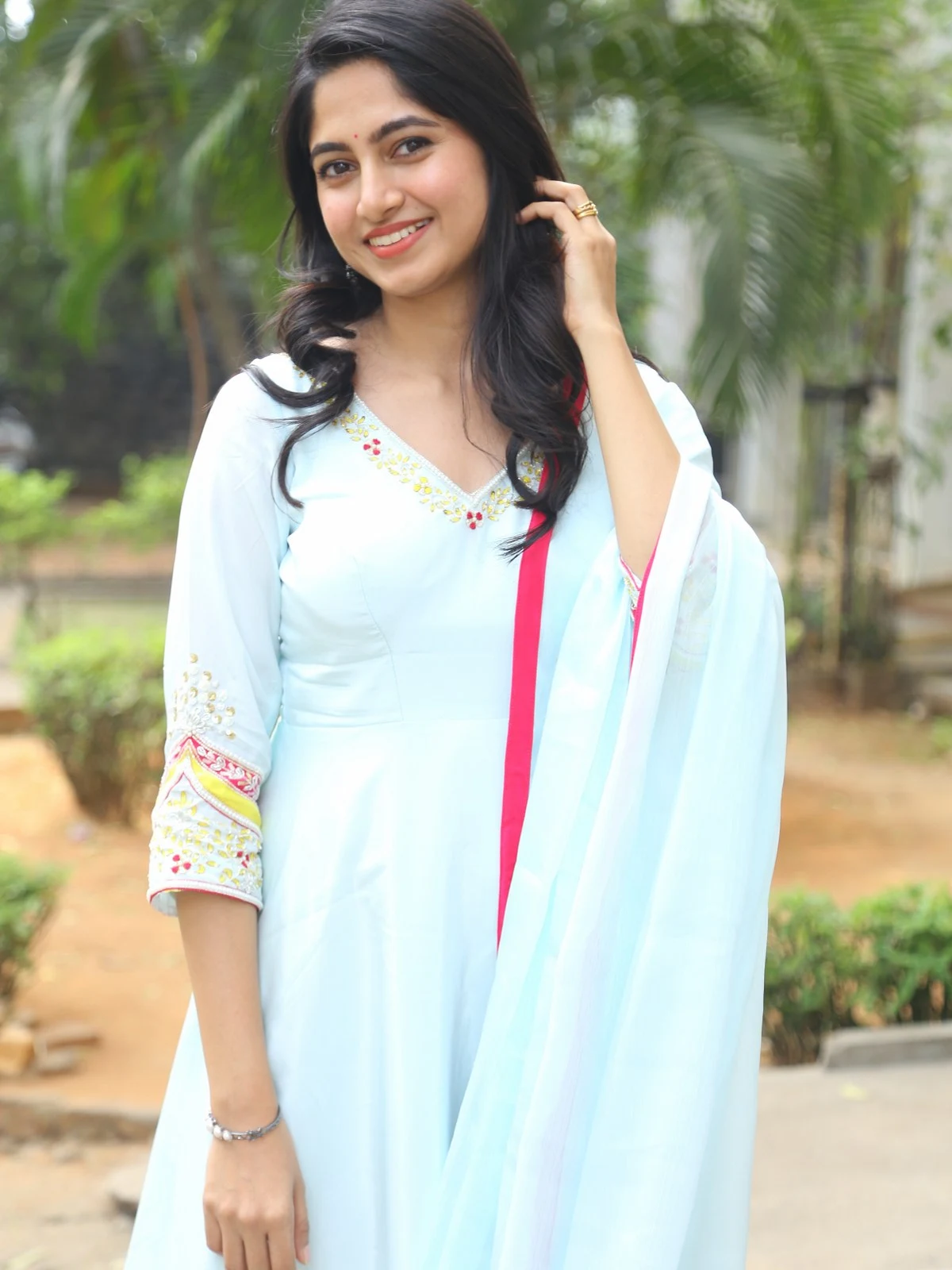 Dia Actress Kushee Ravi Photos at PINDAM Movie teaser launch