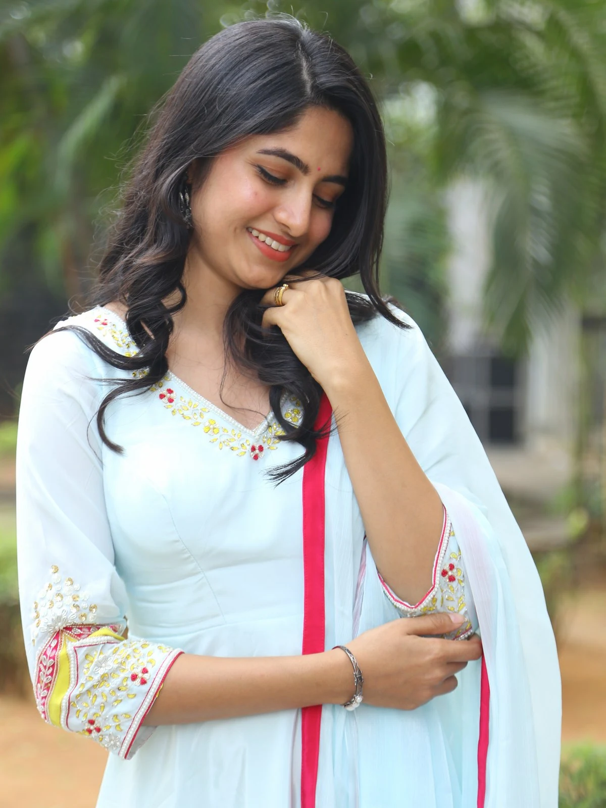 Dia Actress Kushee Ravi Photos at PINDAM Movie teaser launch