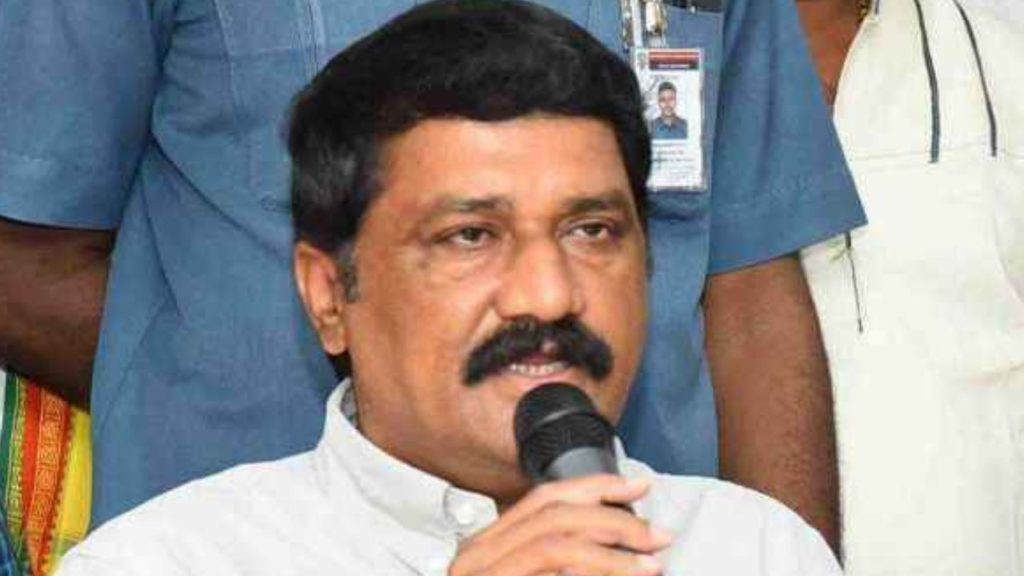 Former minister Ganta Srinivasa Rao
