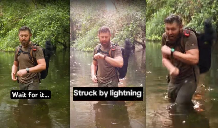 Forrest Galante Video Captures Lightning