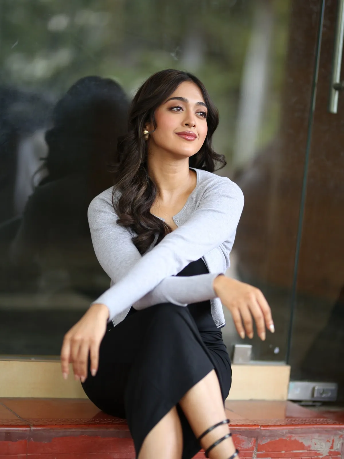 Gayatri Bhardwaj Cute Photos at Tiger Nageswara Rao event