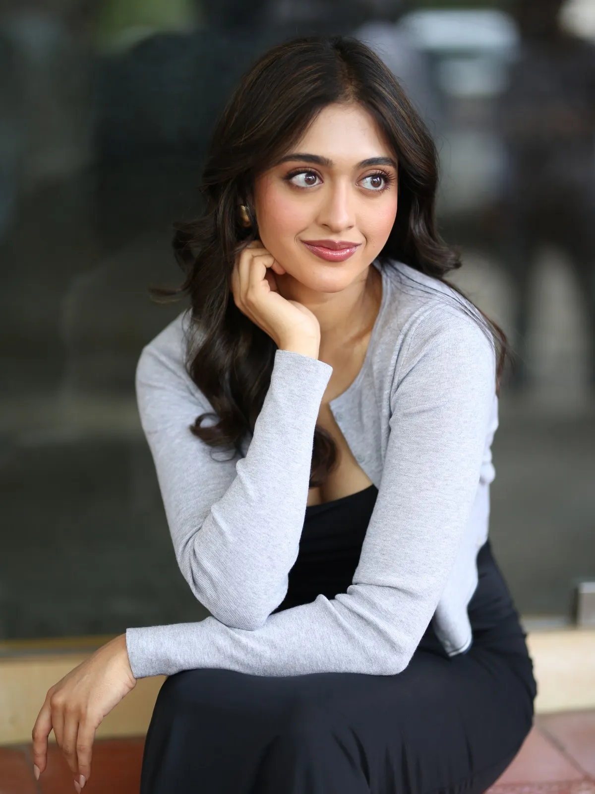 Gayatri Bhardwaj Cute Photos at Tiger Nageswara Rao event