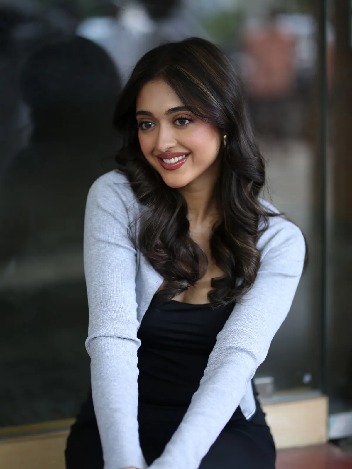 Gayatri Bhardwaj Cute Photos at Tiger Nageswara Rao event