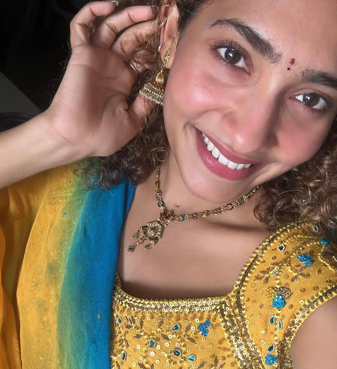 Gnaneswari Kandregula Traditional Looks for Dasara