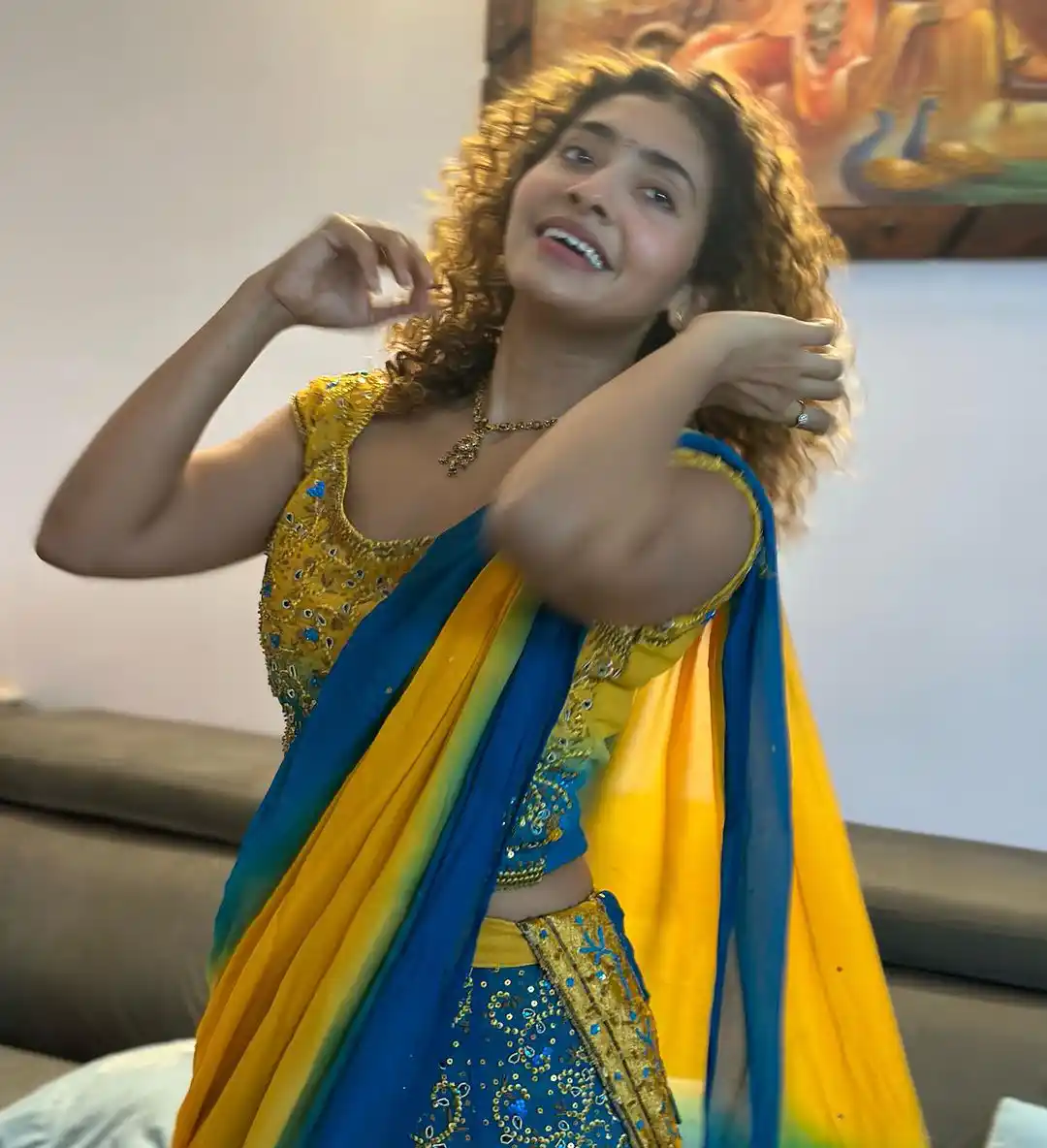 Gnaneswari Kandregula Traditional Looks for Dasara