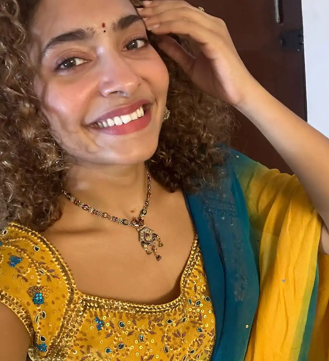 Gnaneswari Kandregula Traditional Looks for Dasara