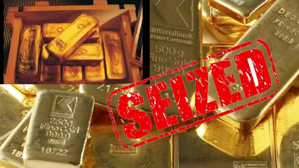 Gold seized
