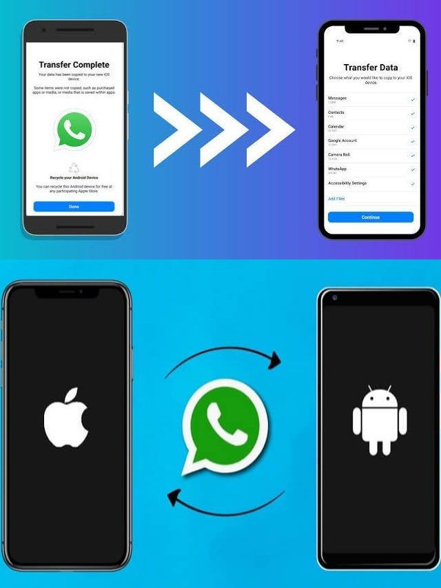 ఆండ్రాయిడ్ టు ఐఓఎస్‌కు వాట్సాప్ డేటా ట్రాన్స్‌ఫర్