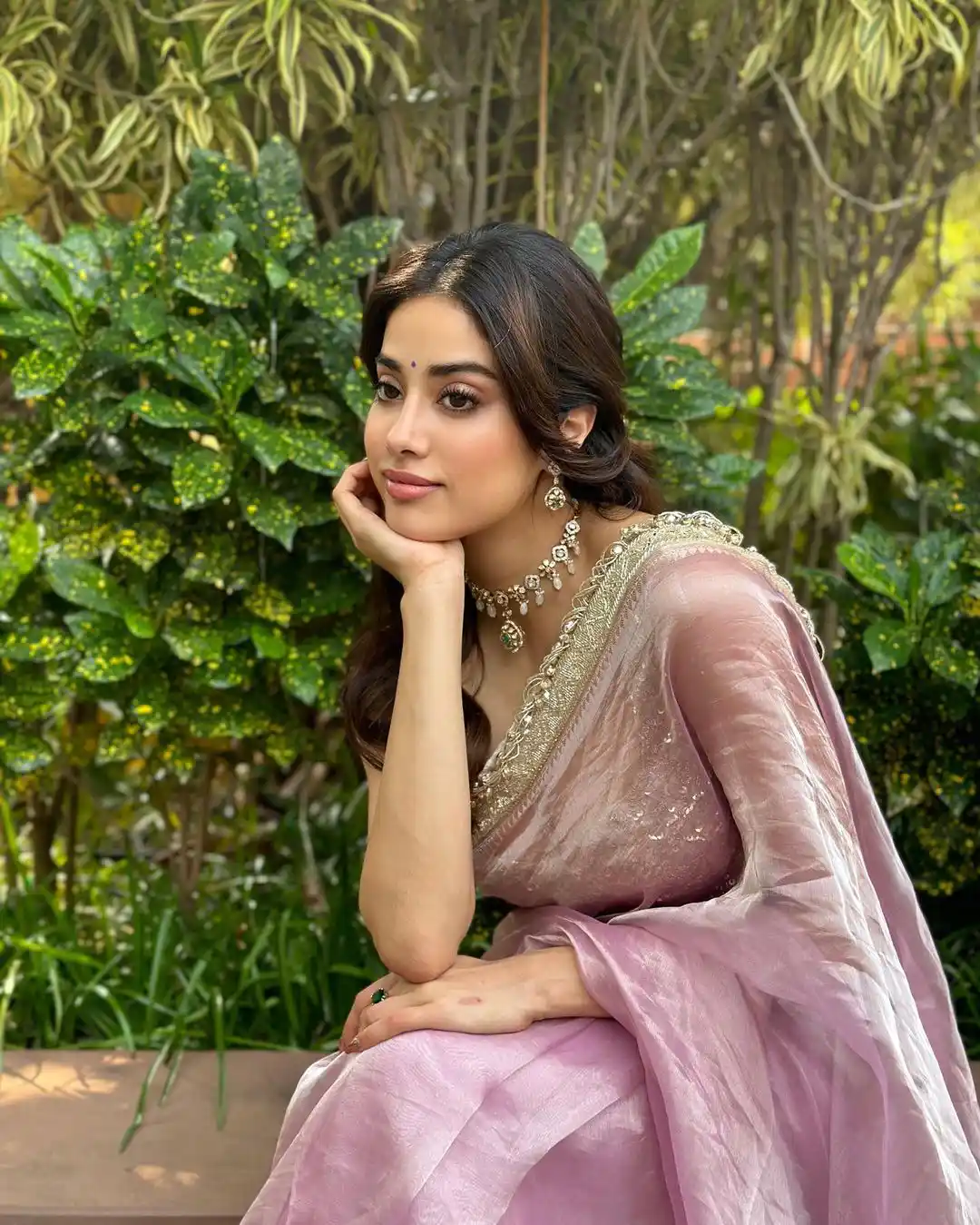 Janhvi Kapoor shares her latest saree photos