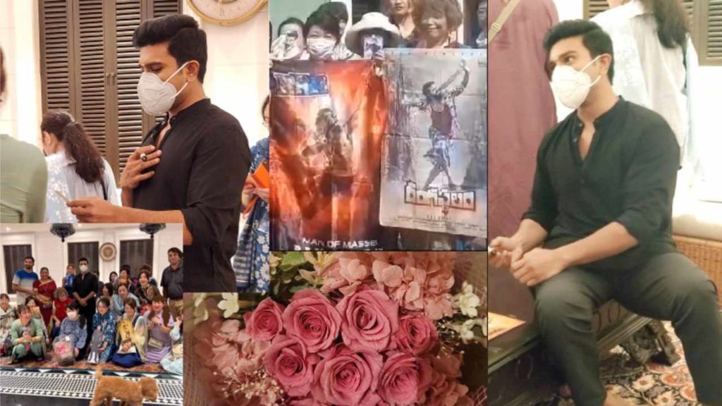 Japan Female fans come to hyderabad for meet Ram Charan