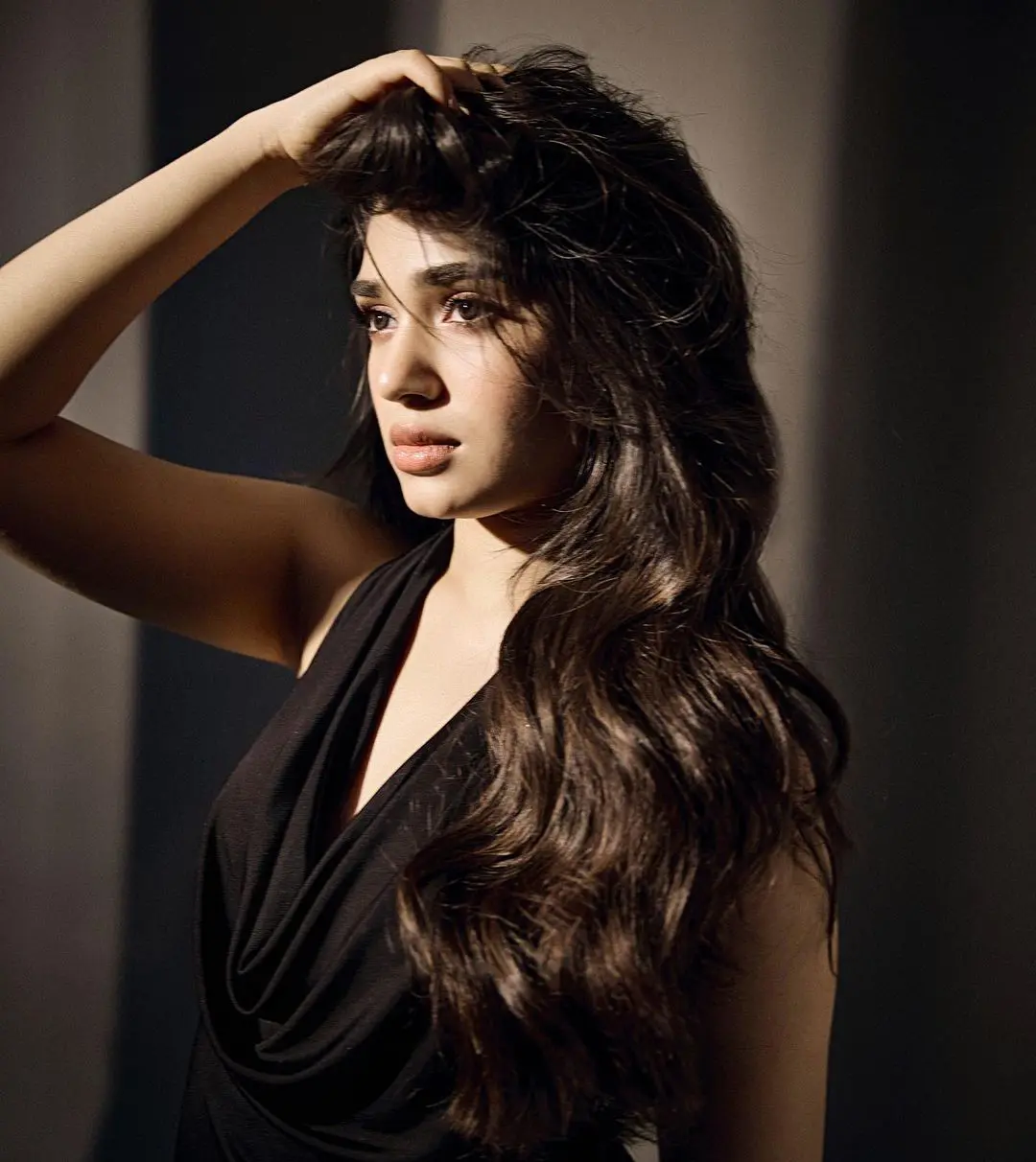 Krithi Shetty Dazzling Looks in Black Dress