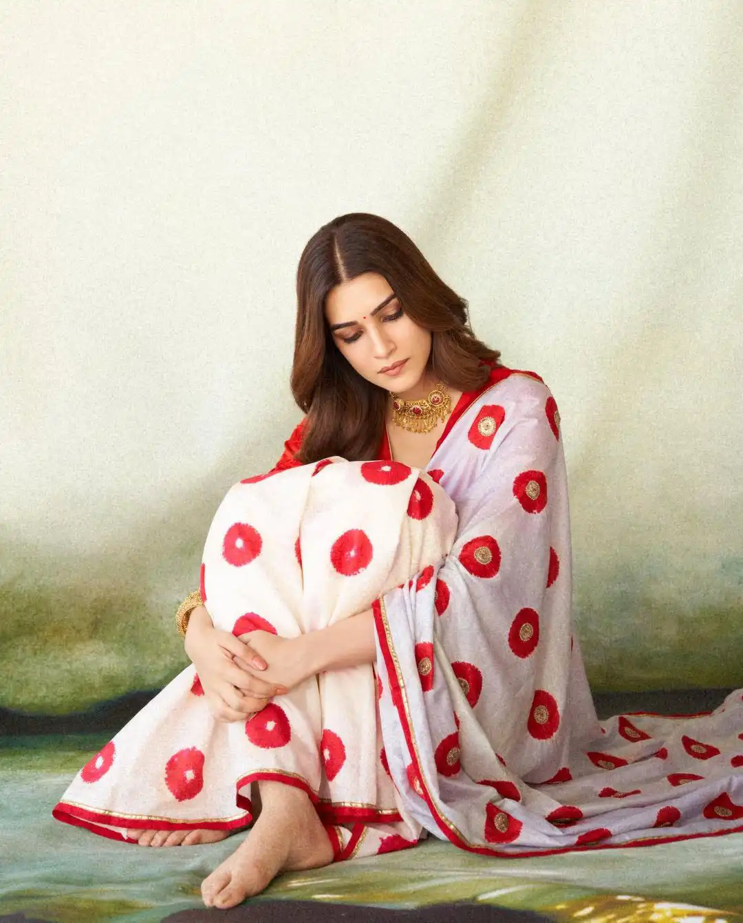 Kriti Sanon Shines in Saree