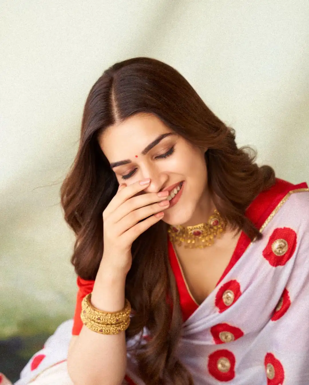 Kriti Sanon Shines in Saree