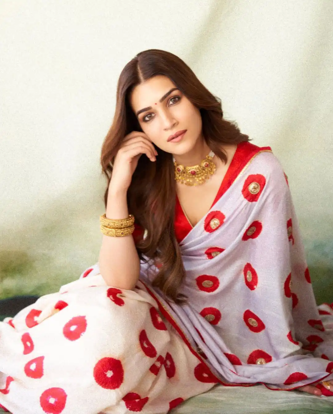 Kriti Sanon Shines in Saree