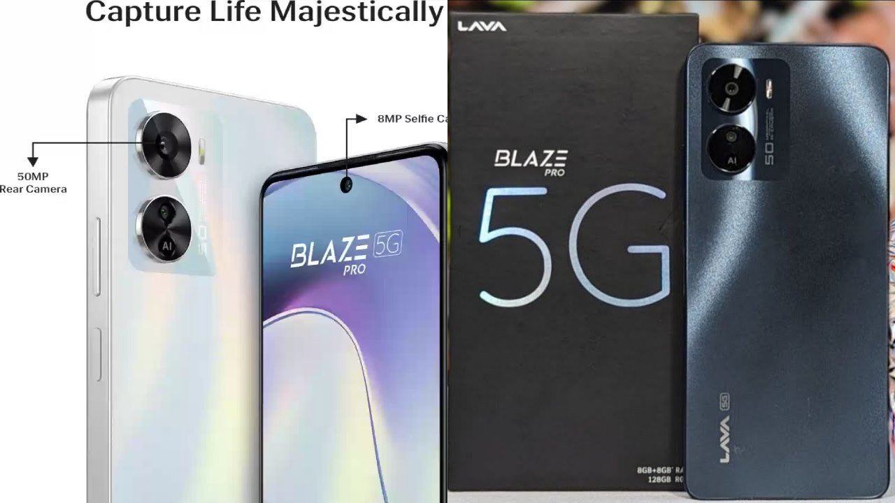 Lava Blaze Pro best 5G phone under Rs 15K
