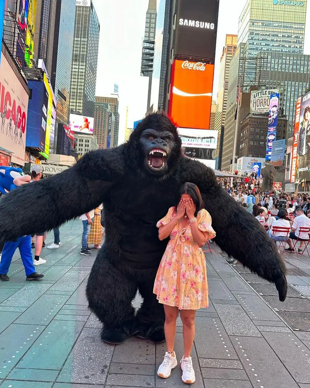 Meera Jasmine Enjoying in New York City
