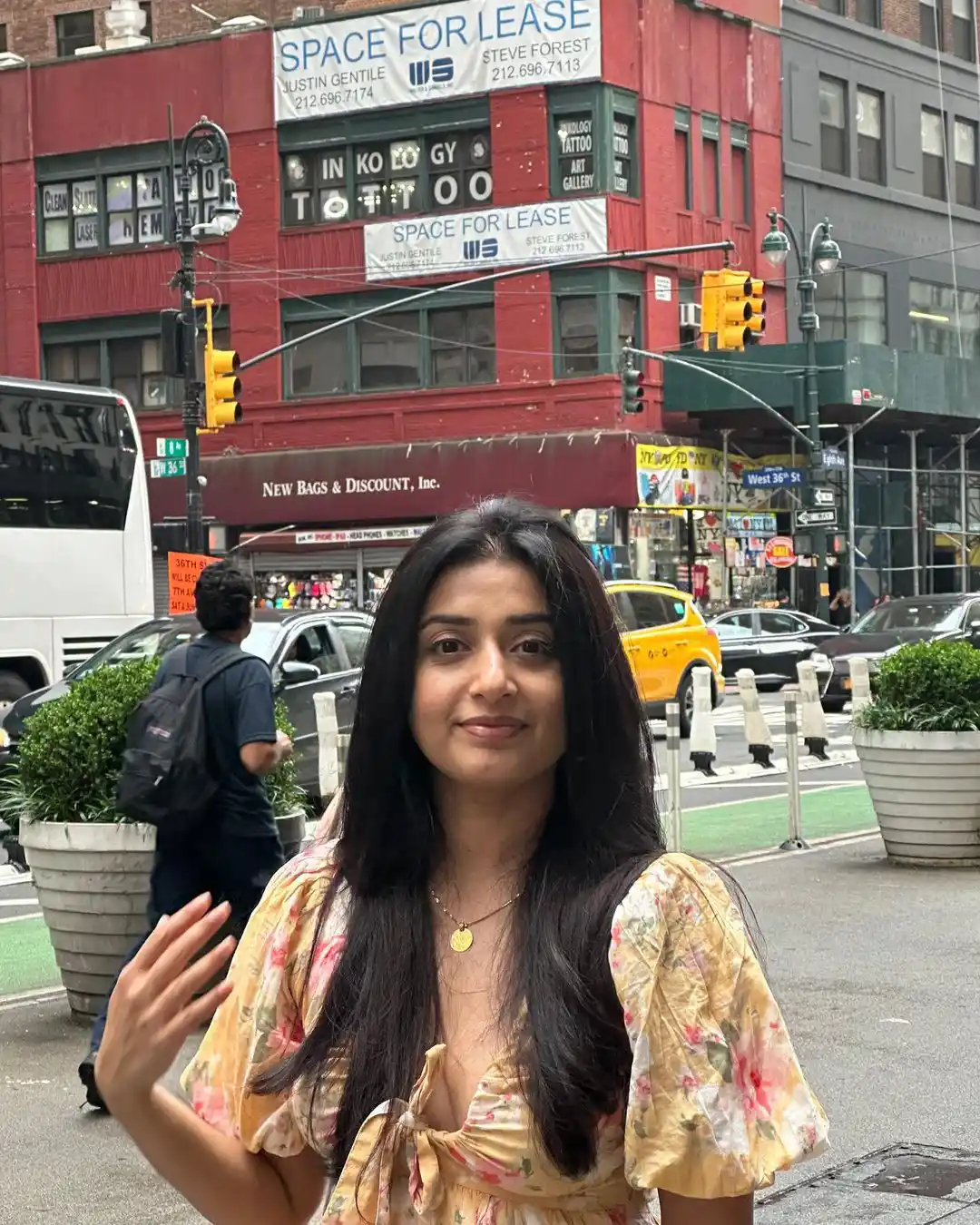 Meera Jasmine Enjoying in New York City