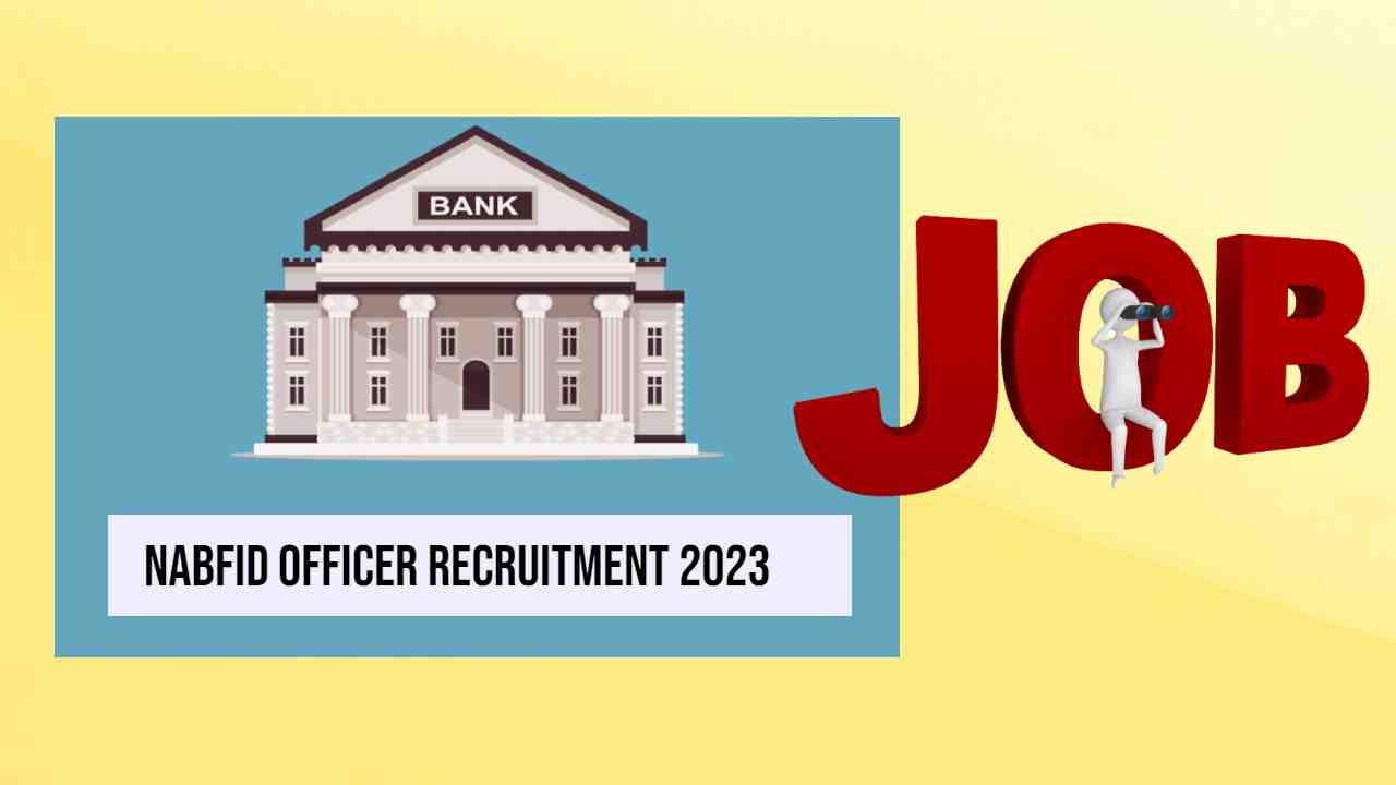 Recruitment of NABFID : ఎన్ఏబీఎఫ్ఐడీలో అనలిస్ట్ ఆఫీసర్ పోస్టుల భర్తీ Recruitment of NABFID : ఎన్ఏబీఎఫ్ఐడీలో అనలిస్ట్ ఆఫీసర్ పోస్టుల భర్తీ