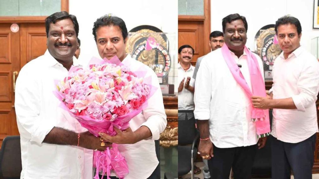 Nandikanti Sridhar Joins BRS