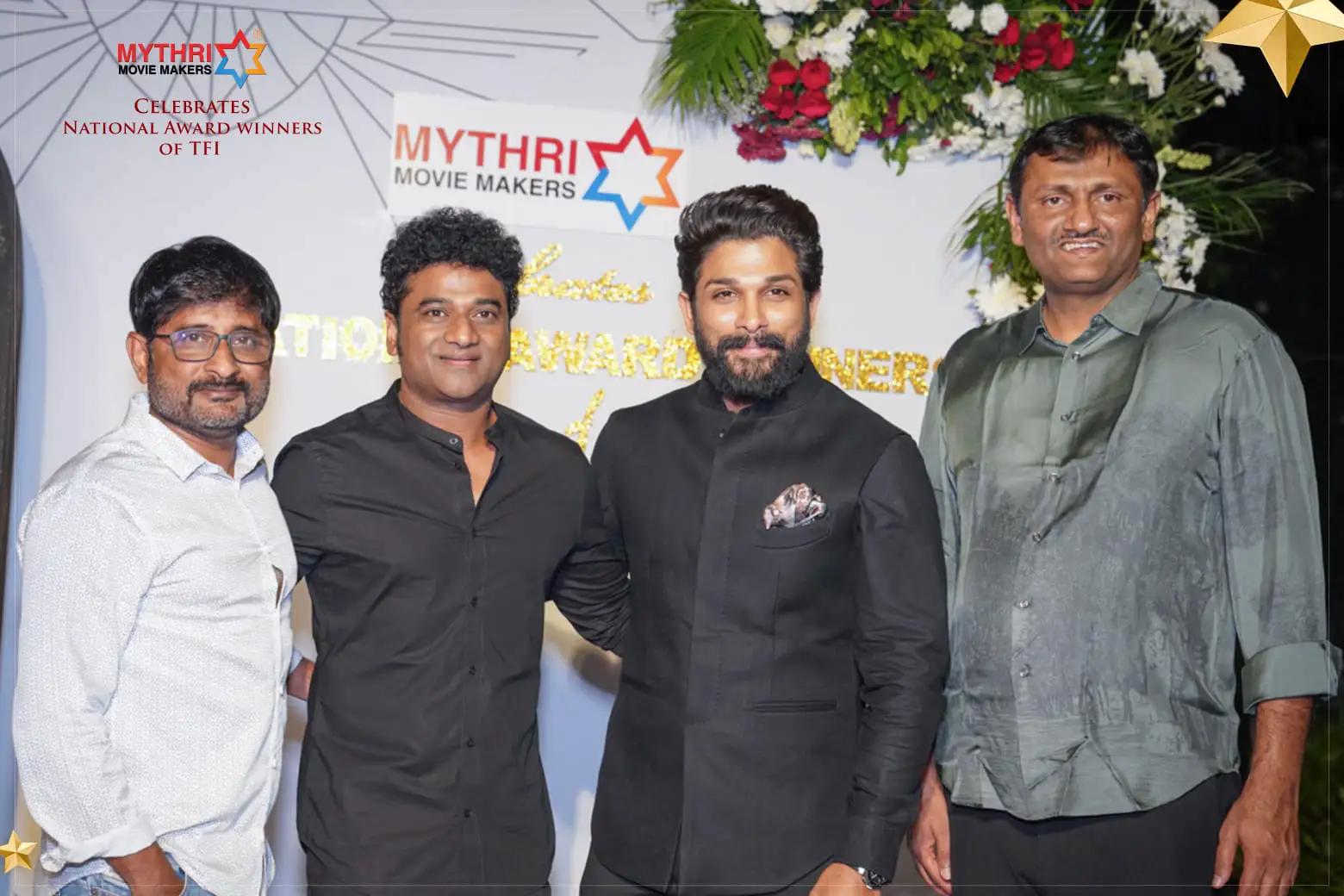 National Award Winning Celebrations at Tollywood by Mythri Movie Makers 