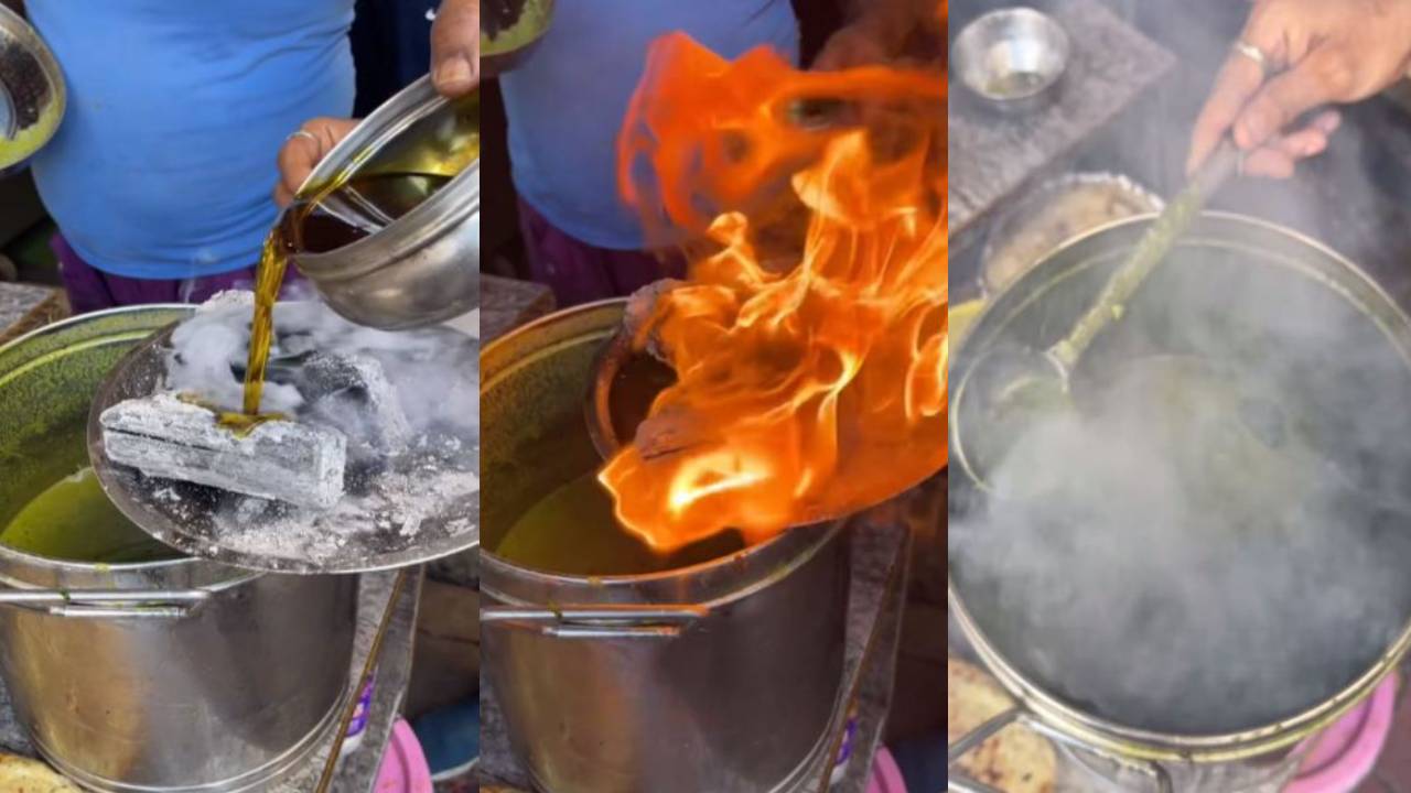 Viral Video : కాలుతున్న బొగ్గు వేసి చట్నీ తయారు చేసిన వ్యాపారి .. క్యాన్సర్ వస్తుందని మండిపడుతున్న నెటిజన్లు Viral Video : కాలుతున్న బొగ్గు వేసి చట్నీ తయారు చేసిన వ్యాపారి .. క్యాన్సర్ వస్తుందని మండిపడుతున్న నెటిజన్లు