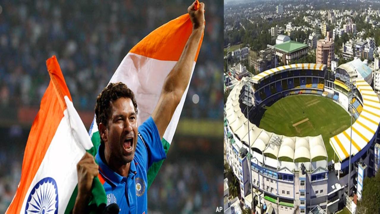 Sachin Tendulkar Statue : భారత్, శ్రీలంక మ్యాచ్కు ముందే సచిన్ విగ్రహావిష్కరణ.. ఎందుకో తెలుసా..? Sachin Tendulkar Statue : భారత్, శ్రీలంక మ్యాచ్కు ముందే సచిన్ విగ్రహావిష్కరణ.. ఎందుకో తెలుసా..?