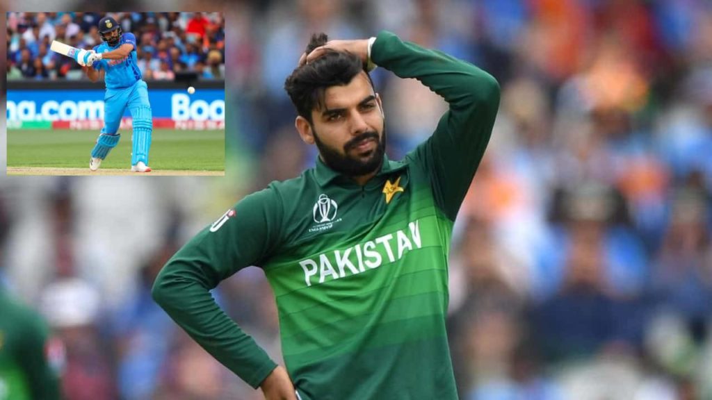 Shadab Khan-Rohit Sharma