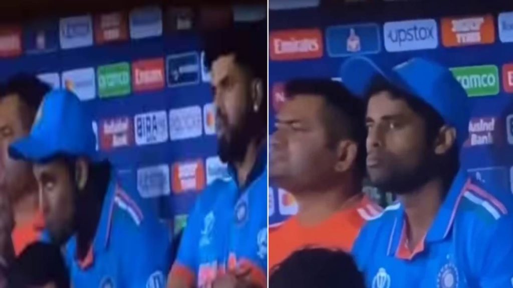 Suryakumar Yadav Eating In Dugout