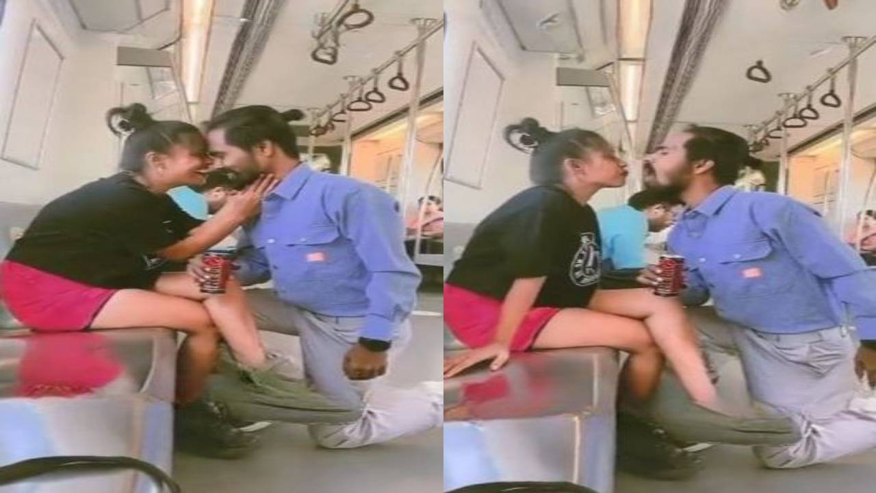 Delhi Metro : మెట్రోలో బరితెగించిన జంట..వాళ్లు చేసిన పనికి మండిపడుతున్న నెటిజన్లు Delhi Metro : మెట్రోలో బరితెగించిన జంట..వాళ్లు చేసిన పనికి మండిపడుతున్న నెటిజన్లు