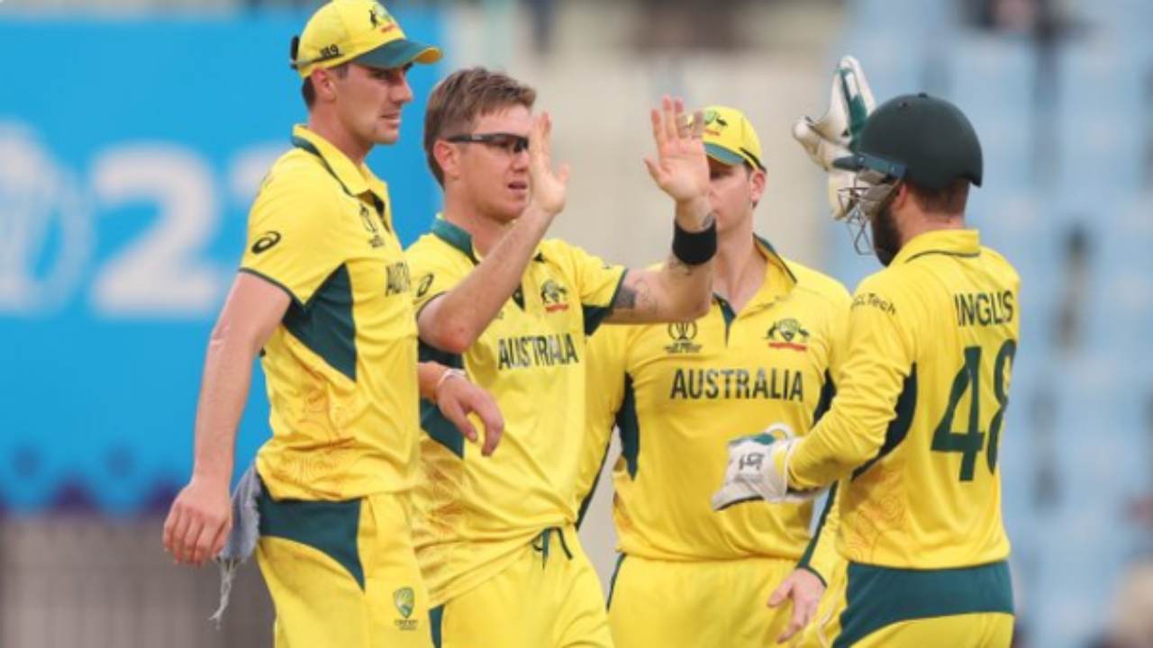 AUS vs SL : ఎట్టకేలకు ప్రపంచకప్లో ఆస్ట్రేలియా బోణీ.. శ్రీలంక పై ఘన విజయం AUS vs SL : ఎట్టకేలకు ప్రపంచకప్లో ఆస్ట్రేలియా బోణీ.. శ్రీలంక పై ఘన విజయం