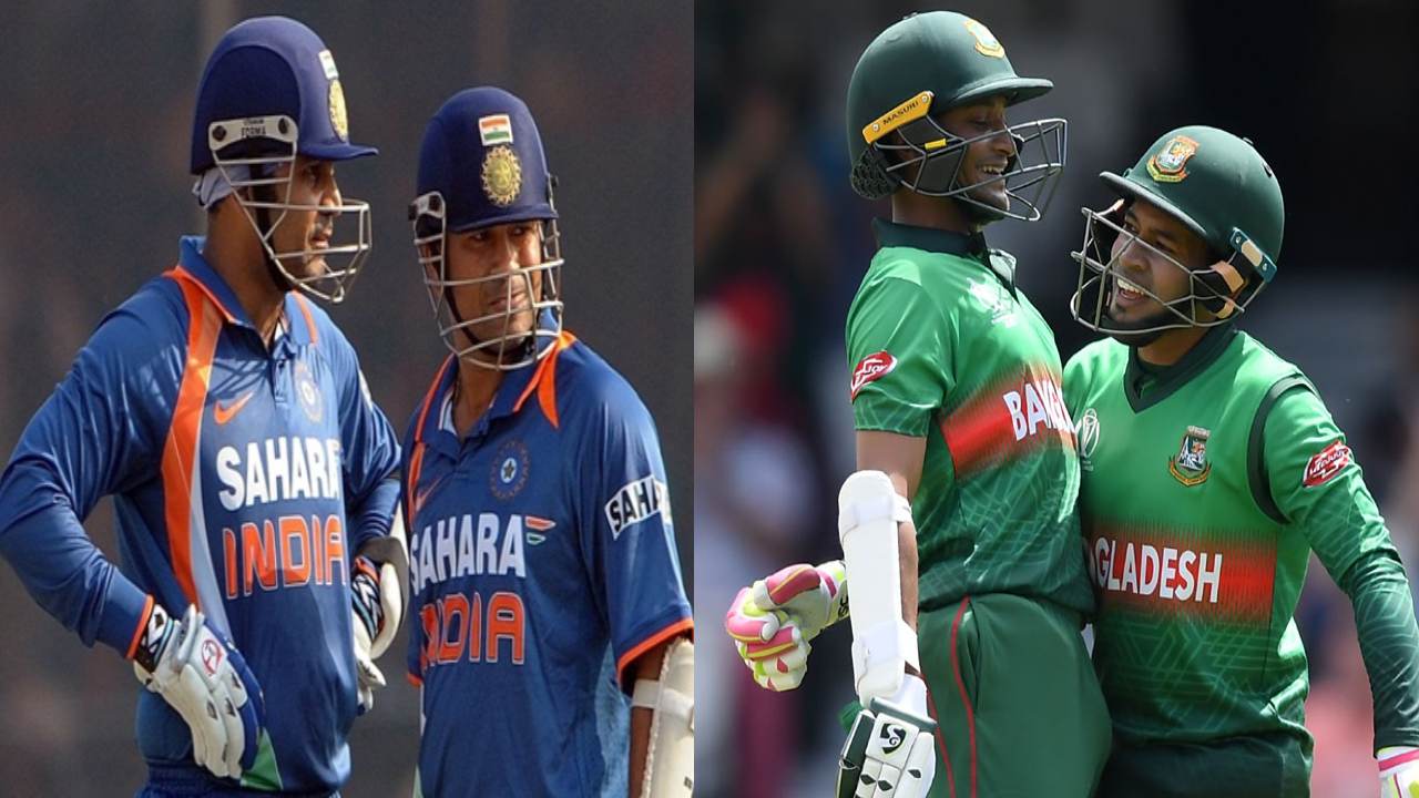 World Cup 2023 BAN vs NZ ODI : సచిన్-సెహ్వాగ్ల రికార్డును బద్దలు కొట్టిన బంగ్లాదేశ్ జోడీ World Cup 2023 BAN vs NZ ODI : సచిన్-సెహ్వాగ్ల రికార్డును బద్దలు కొట్టిన బంగ్లాదేశ్ జోడీ
