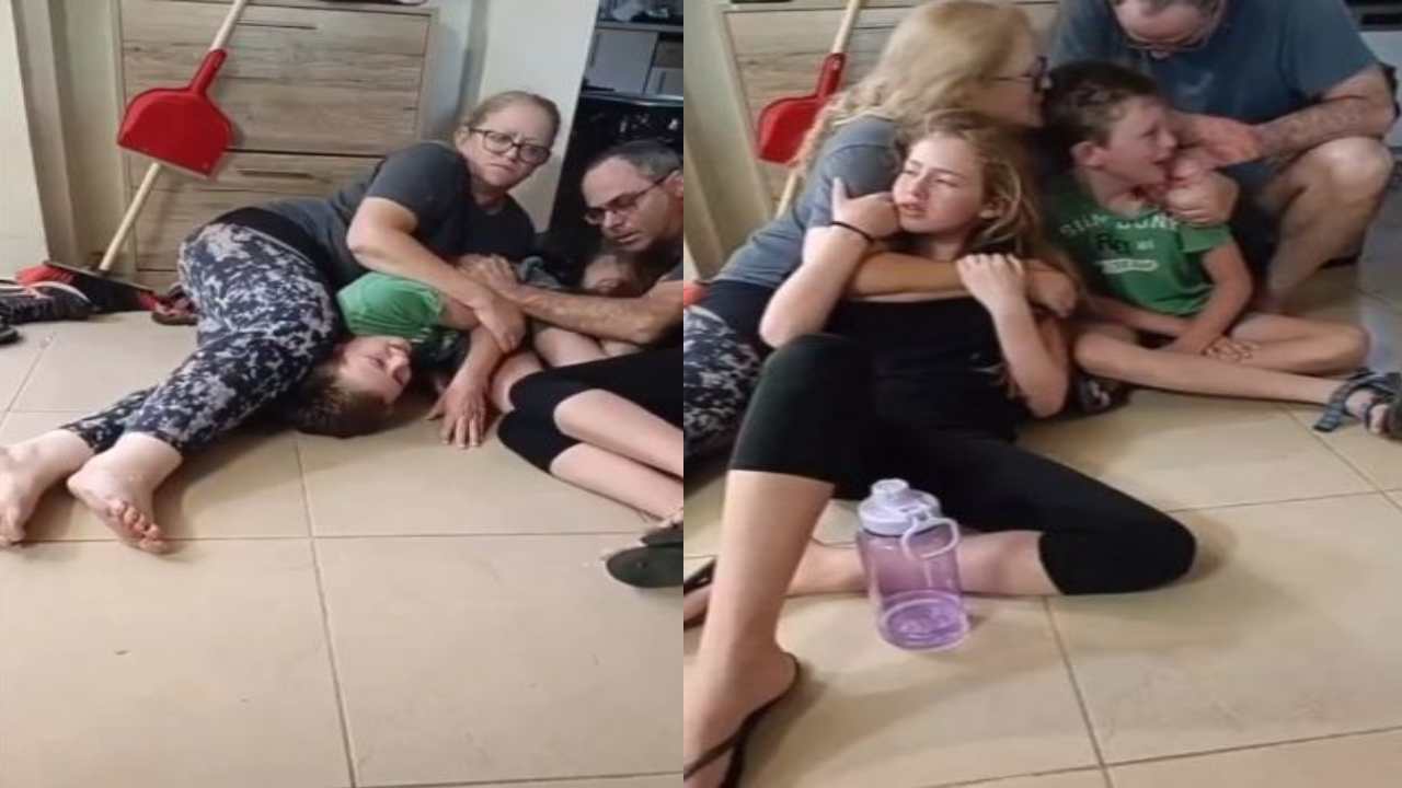 Israel : ఇజ్రాయెల్ నుంచి షాకింగ్ వీడియో.. బందీగా కుటుంబం.. కళ్లముందే కూతురికి ఉరి.. Israel : ఇజ్రాయెల్ నుంచి షాకింగ్ వీడియో.. బందీగా కుటుంబం.. కళ్లముందే కూతురికి ఉరి..