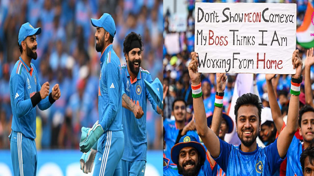 ODI World Cup 2023 : నన్ను కెమెరాలో చూపించకండి.. నేను వర్క్ ఫ్రమ్ హోమ్ చేస్తున్నా.. మా బాస్ను అలాగే అనుకోనివ్వండయ్యా..! ODI World Cup 2023 : నన్ను కెమెరాలో చూపించకండి.. నేను వర్క్ ఫ్రమ్ హోమ్ చేస్తున్నా.. మా బాస్ను అలాగే అనుకోనివ్వండయ్యా..!