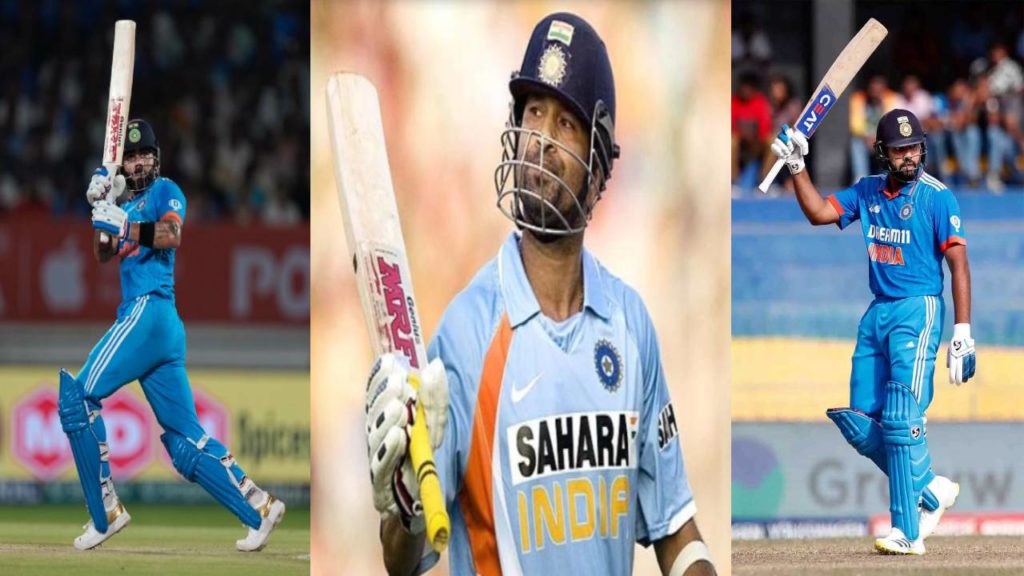Virat Kohli - Rohit Sharma - Sachin Tendulkar