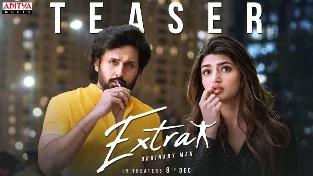 Nithiin Sreeleela Extra Ordinary Man movie teaser released