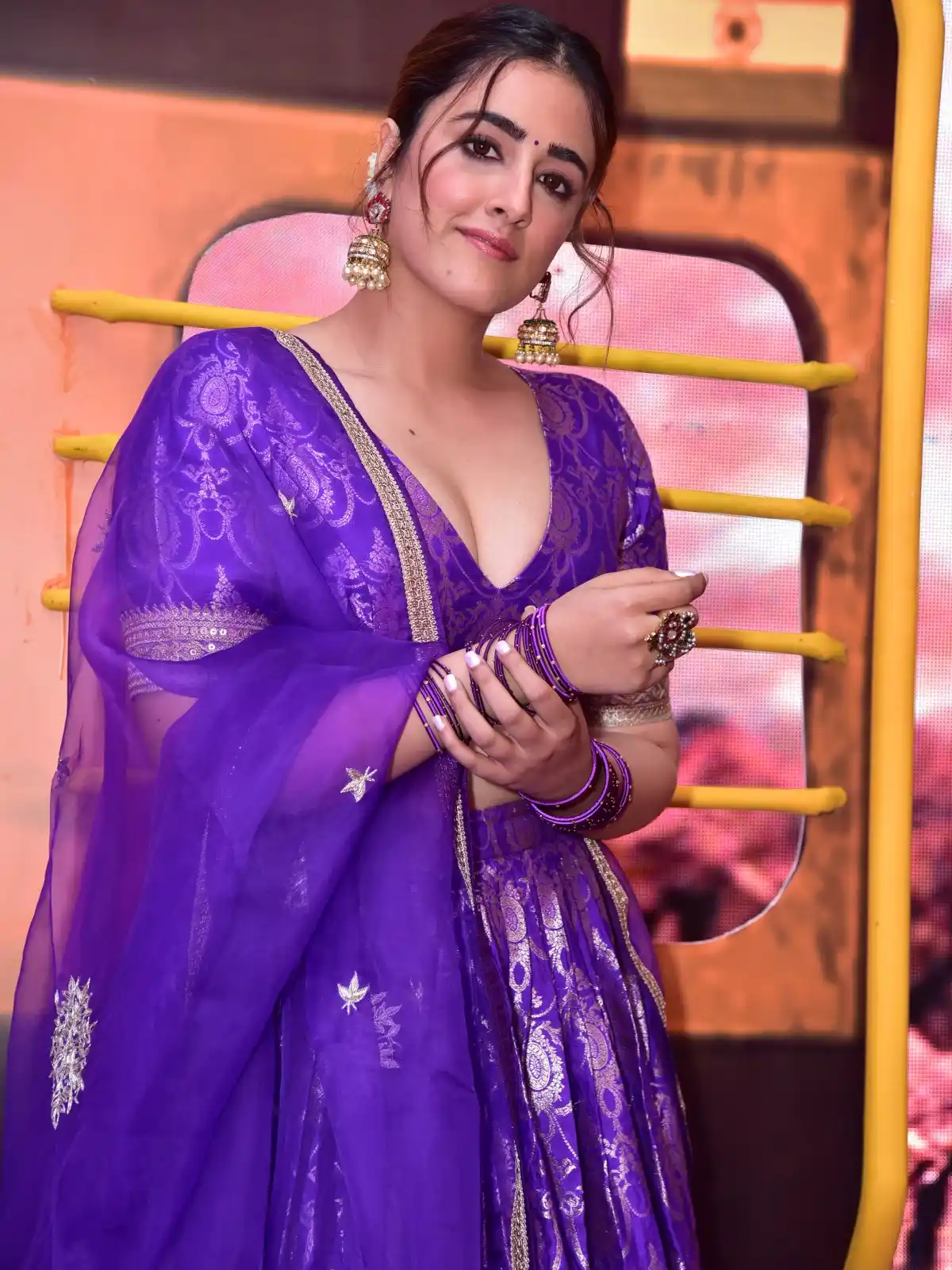 Nupur Sanon Shines in Blue Dress at Tiger Nageswara Rao Pre Release Event