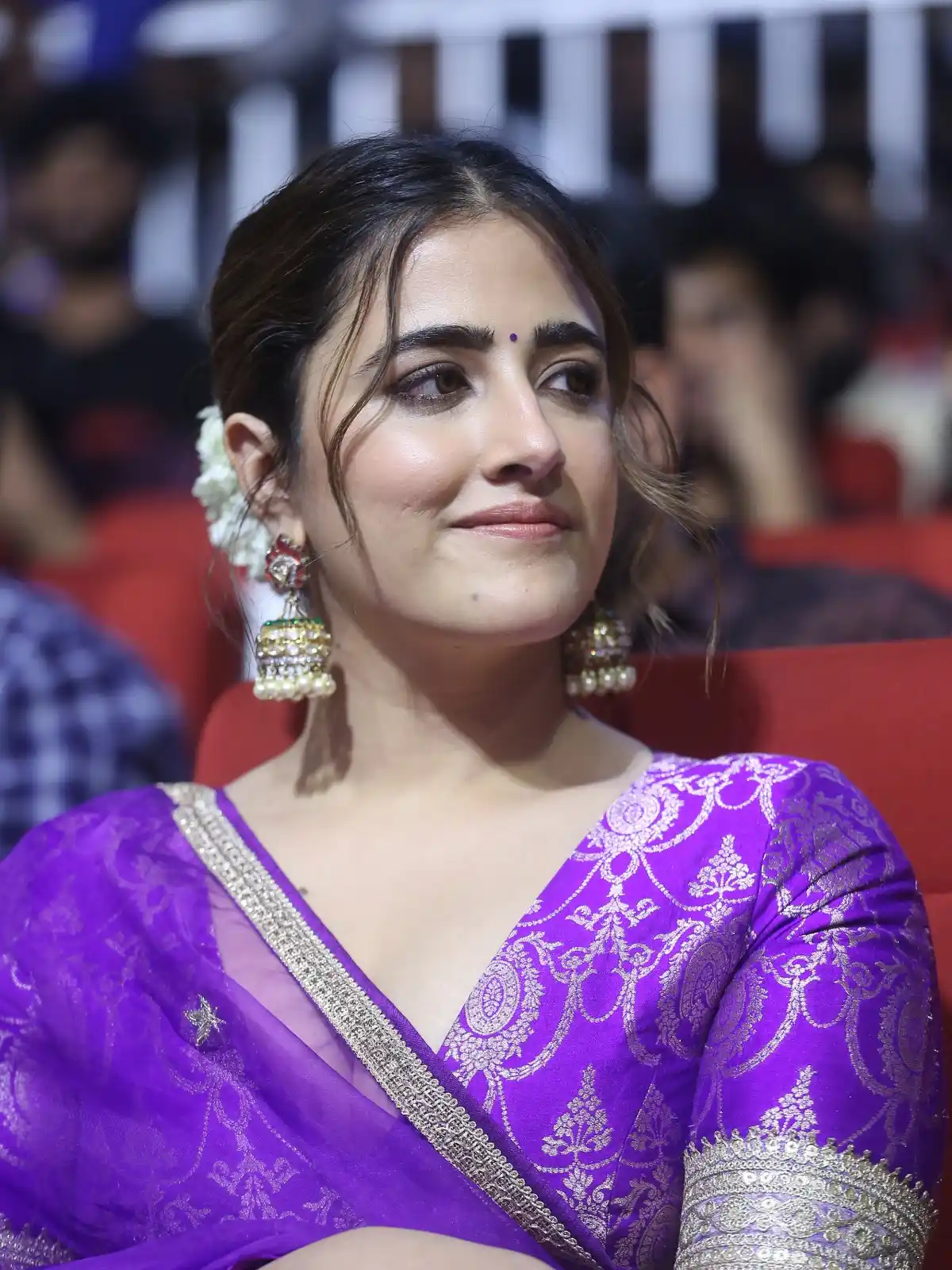Nupur Sanon Shines in Blue Dress at Tiger Nageswara Rao Pre Release Event