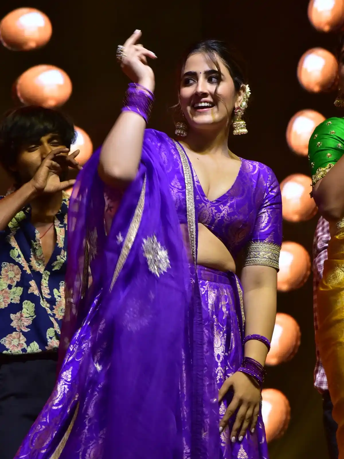 Nupur Sanon Shines in Blue Dress at Tiger Nageswara Rao Pre Release Event