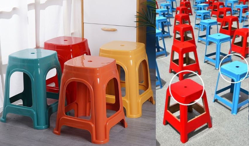 Plastic stools