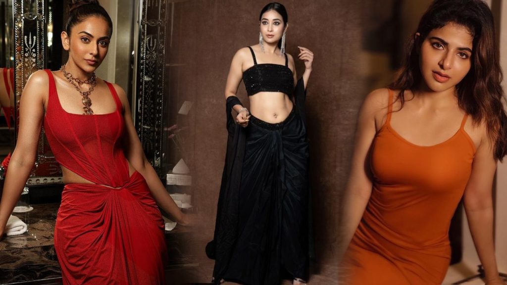 Rakul Preet Singh Iswarya Menon Anu Emmanuel Latest Photos