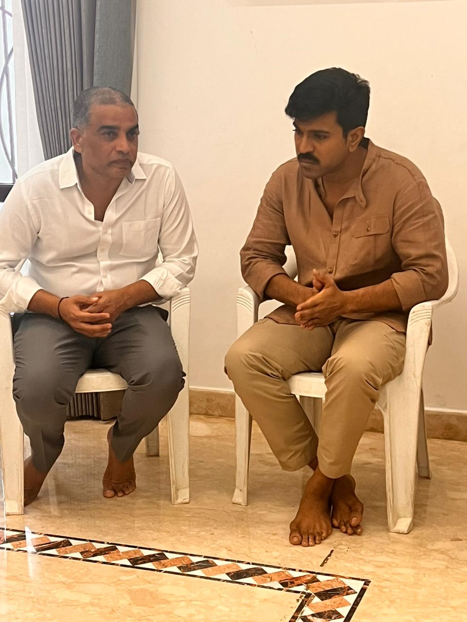Ram Charan condolence to dil raju for his father demise
