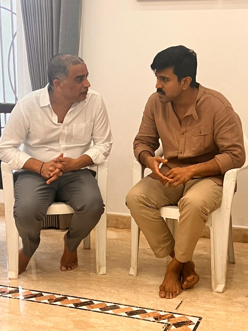 Ram Charan condolence to dil raju for his father demise