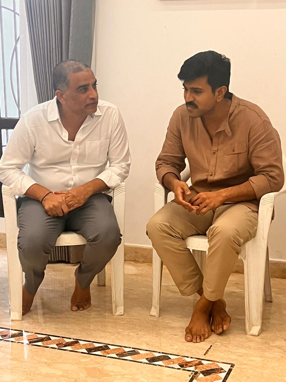 Ram Charan condolence to dil raju for his father demise