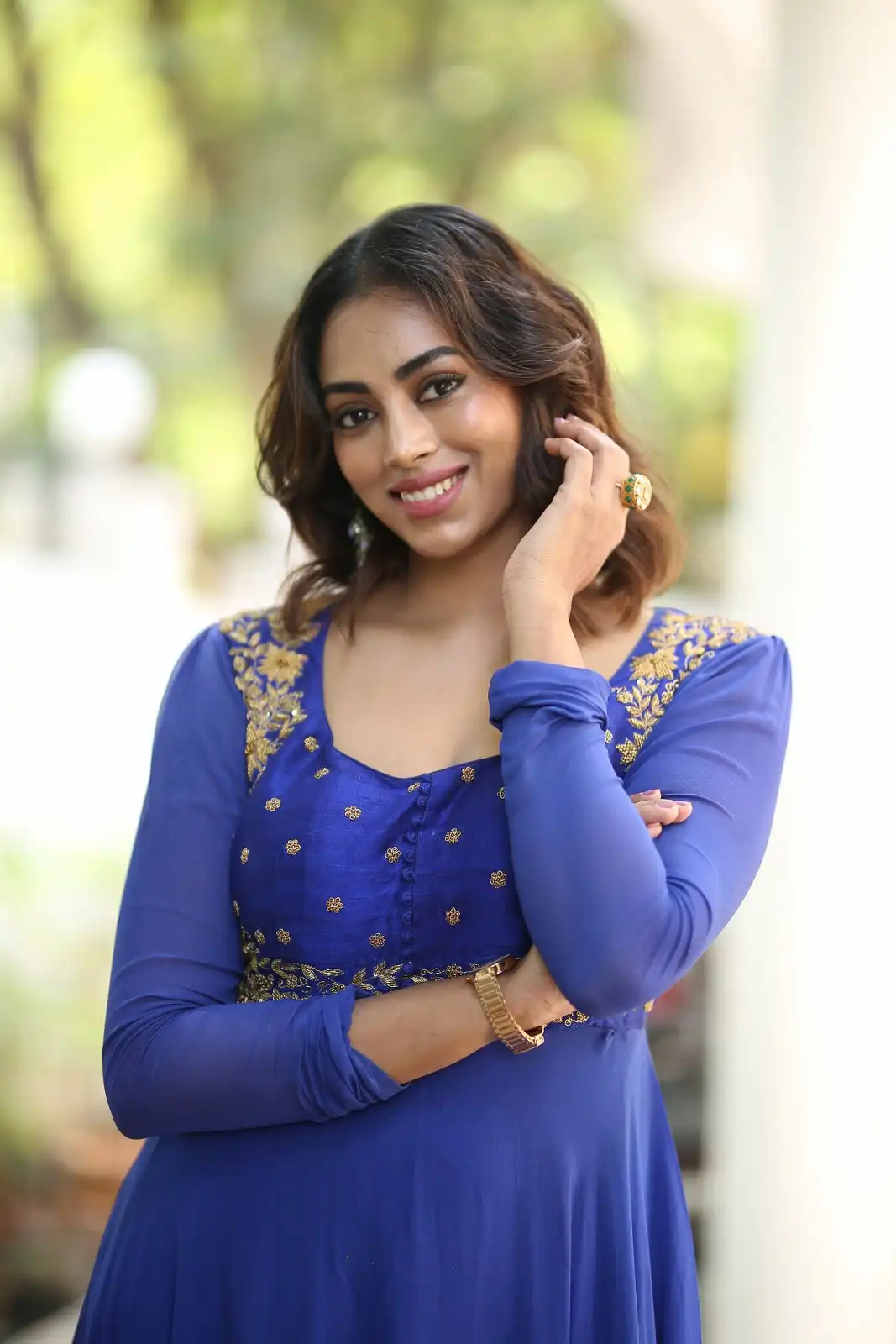 Sai Kamakshi Bhaskarla Latest Photo Shoot in Polimera 2 Movie Promotions