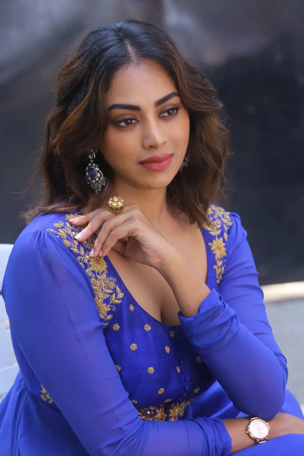 Sai Kamakshi Bhaskarla Latest Photo Shoot in Polimera 2 Movie Promotions