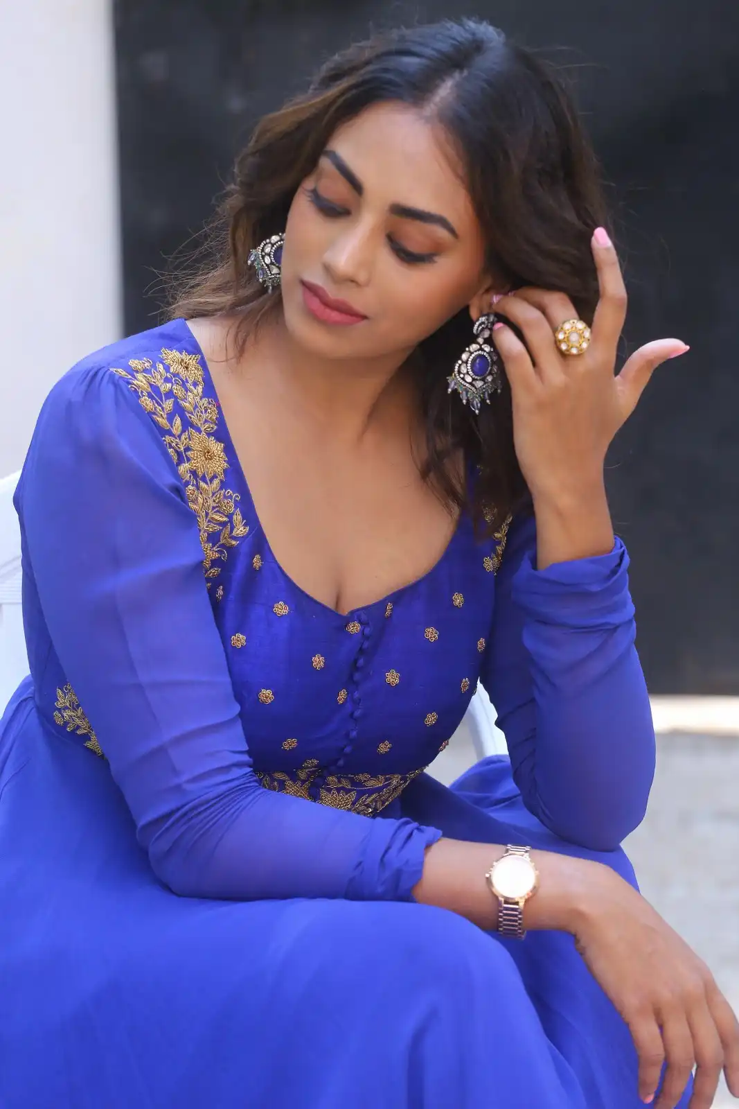 Sai Kamakshi Bhaskarla Latest Photo Shoot in Polimera 2 Movie Promotions