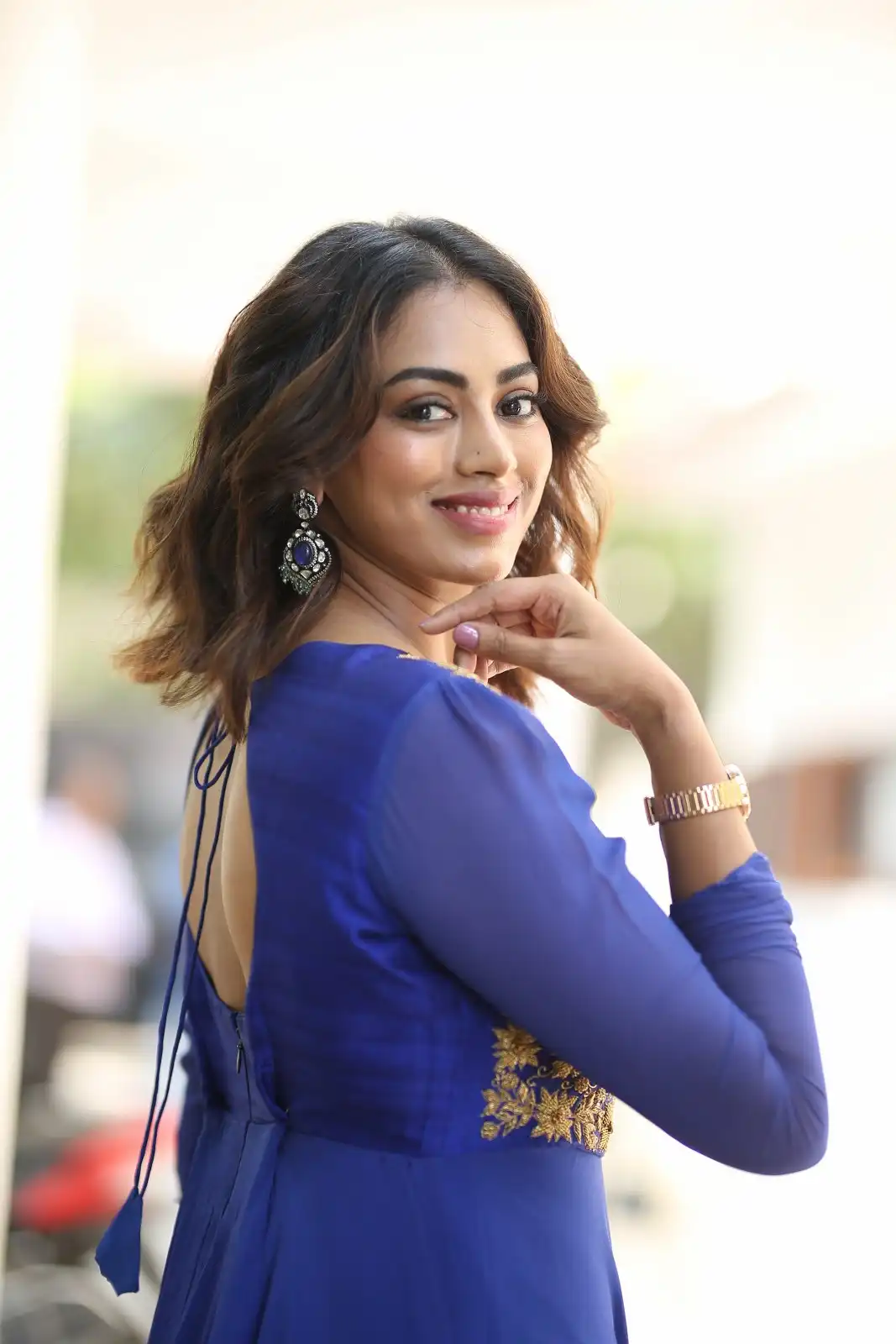 Sai Kamakshi Bhaskarla Latest Photo Shoot in Polimera 2 Movie Promotions