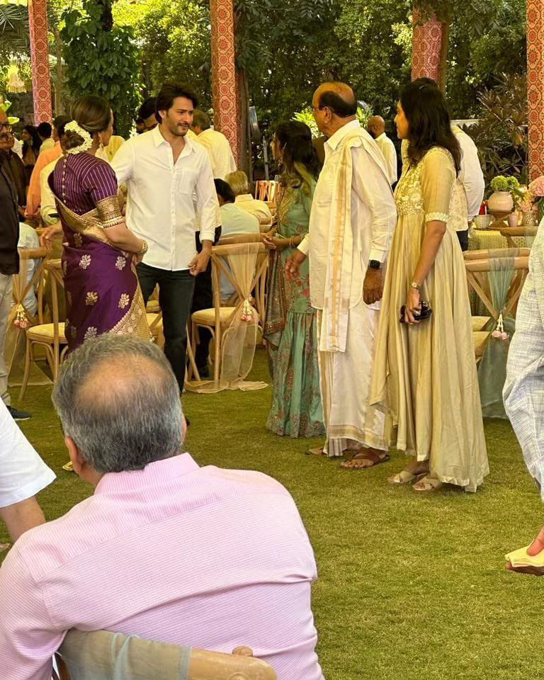 Saindhav star Venkatesh daughter engagement photos