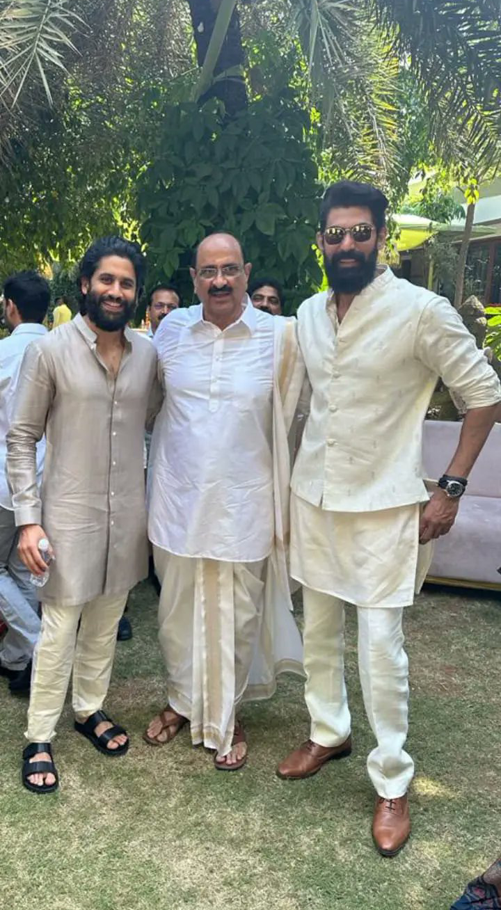 Saindhav star Venkatesh daughter engagement photos