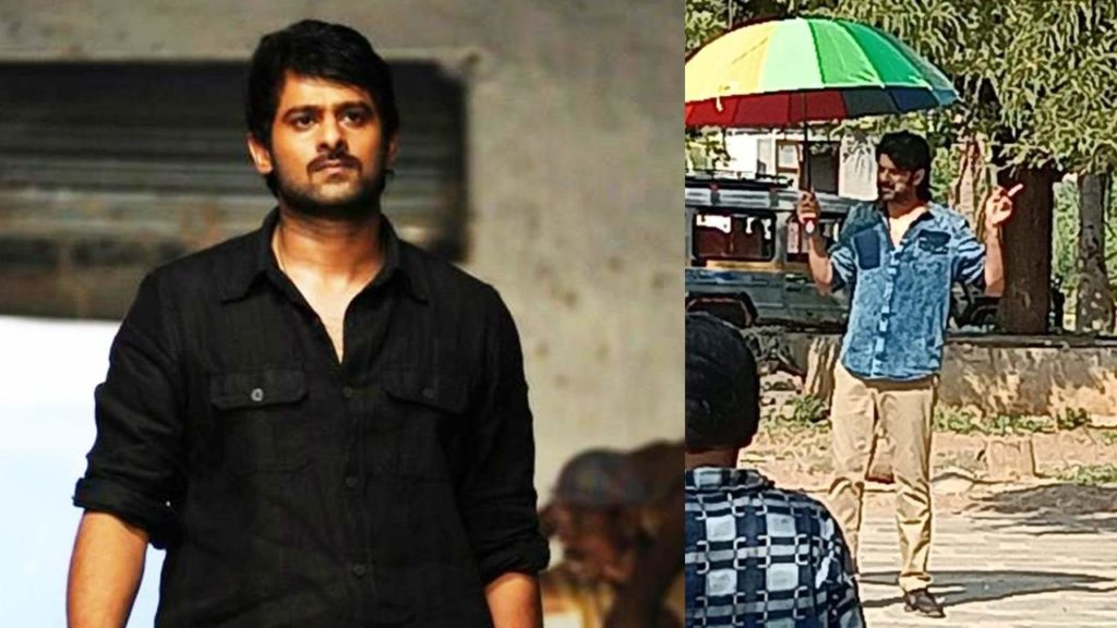 Salaar star Prabhas new photos leak from Maruthi movie